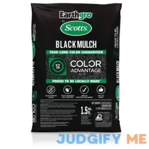 1.5 cu. ft. Black Wood Shredded Bagged Mulch