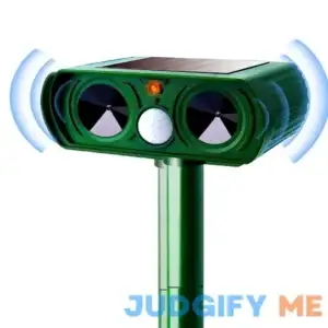 YumiHoe Dark Green Solar Garden Repller IPX8 Waterproof Machine for Outdoor