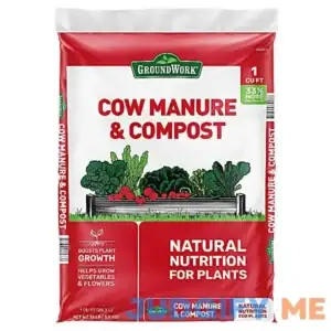 GroundWork 1 cu. ft. Cow Manure and Compost