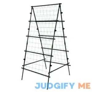 Gardener's Supply Company Gardeners Supply Company Titan A-Frame Trellis Strong and Sturdy Outdoor Garden Trellis Plant Support for Cucumbers