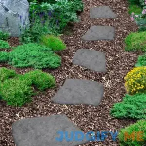 Lightweight Simulated Flagstone Pavers Lawn & Garden for Outdoor Living