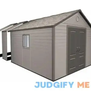Lifetime Plastic 30 Extension Kit for 11 Storage Shed No Windows in Desert Sand