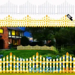 Yitee 8 pack lighted fence