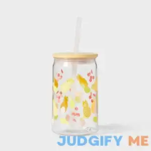 Sun Squad 16oz Bottle with Bamboo Lid