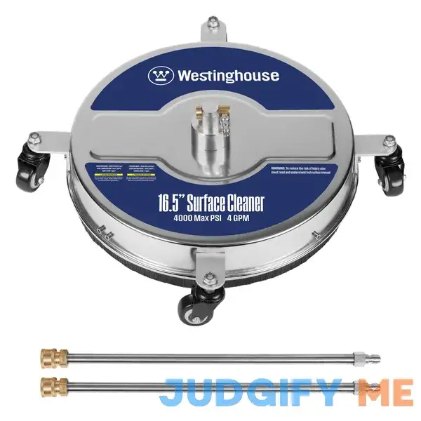 Westinghouse 16.5 in. Stainless Steel Surface Cleaner for Pressure Washers Westinghouse 16.5 in. Stainless Steel Surface Cleaner for Pressure Washers