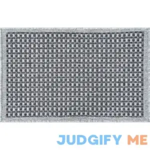 Mondamin Geometric Light Gray Indoor / Outdoor Area Rug Breakwater Bay Rug