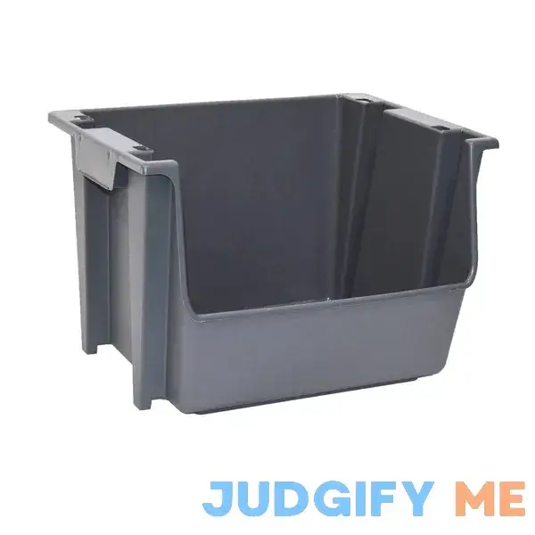 Mighty Tuff Large Nesting Stack Storage Bin Mighty Tuff Large Nesting Stack Storage Bin