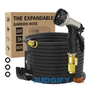Gospace Expandable Garden Hose Water Hoses with 10 Function Nozzle