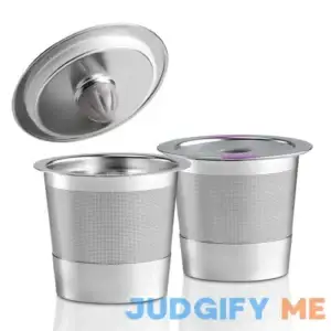 2 Stainless Steel Reusable K Cups for Keurig Coffee Makers