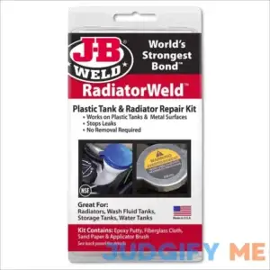 J-B Weld Radiatorweld Plastic Tank/Radiator Repair Kit 2120