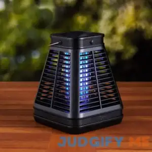 Vgf Black Solar Power Bug Zapper Mosquito Eliminator Portable LED Lamp Light Bulb Insect Killer