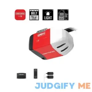 CRAFTSMAN 1/2-HP myQ Smart Belt Drive Garage Door Opener Wi-fi Compatibility