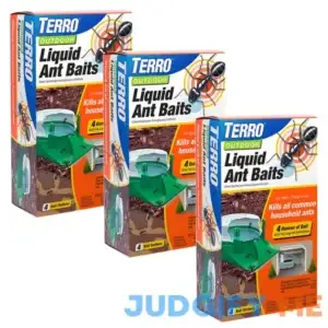 TERRO T1804-3SR Outdoor Ready-to-Use Liquid Ant Bait Killer and Tr