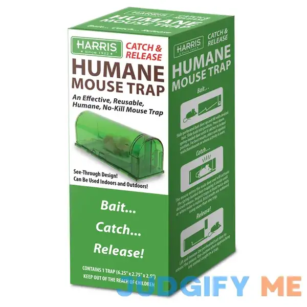 Harris Catch & Release Humane Mouse Trap Harris Catch & Release Humane Mouse Trap