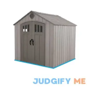 Lifetime 8 ft. x 7.5 ft. Outdoor Storage Shed 60370