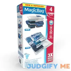 Magicbag Original Flat Instant Space Saver Storage Double Zipper