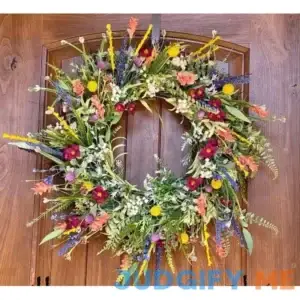 Texas Wildflower wreath