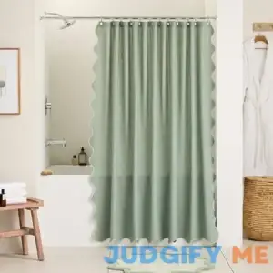 West Elm Ripple Shower Curtain 72X74