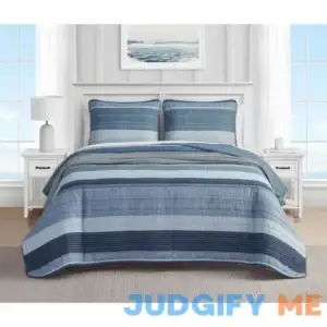 Nautica Ridgeport 100% Cotton Reversible Quilt Set