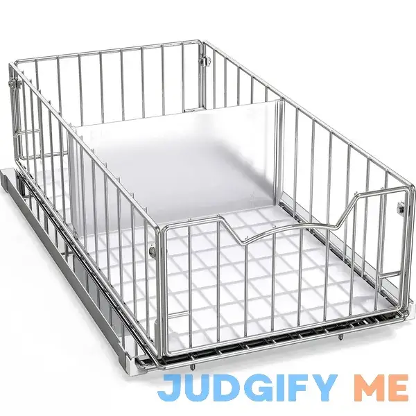 Simple Houseware SimpleHouseware Pull Out Cabinet Sliding Basket Simple Houseware SimpleHouseware Pull Out Cabinet Sliding Basket