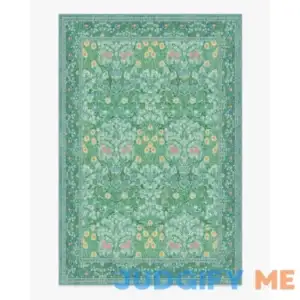 Ruggable Morris & Co. Blackthorn Multicolour Jade Rug