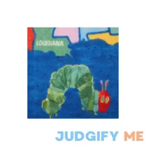 Eric Carle Elementary USA Map Kids Area Rug