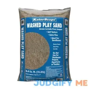 0.4 cu. ft. Washed Play Sand