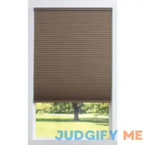 Perfect Lift Window Treatment White Blackout Cordless Cellular Shade