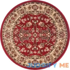 Andover Millsв„ў Charlton Home Safford Burgundy Area Rug