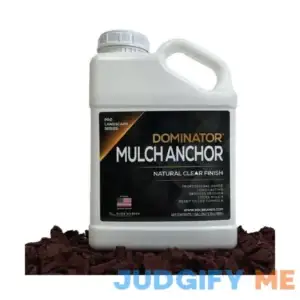 DOMINATOR Mulch Anchor Mulch Glue and Pea Gravel Stabilizer Ready to Use Spray