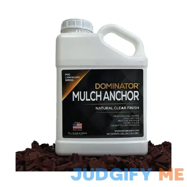 DOMINATOR Mulch Anchor Mulch Glue and Pea Gravel Stabilizer Ready to Use Spray DOMINATOR Mulch Anchor Mulch Glue and Pea Gravel Stabilizer Ready to Use Spray