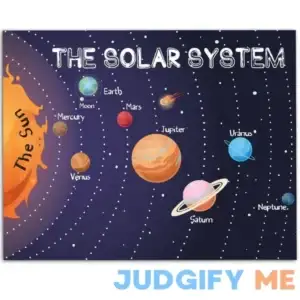 The Solar System - 11x14 Unframed Art Print - Fantastic Gift and Decor for Educators