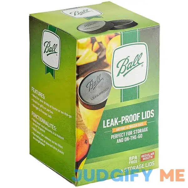 Ball 1440010812 Regular Mouth Black Plastic Leak-Proof Lids for Canning Jars Ball 1440010812 Regular Mouth Black Plastic Leak-Proof Lids for Canning Jars