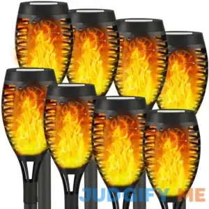 Liveasy 8 Pack Solar Outdoor Lights