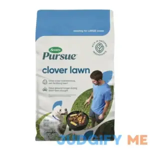Scotts Pursue Clover Lawn Rich in Natural Ingredients