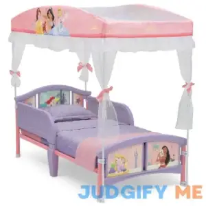 Delta Children Disney Princess Toddler Canopy Bed