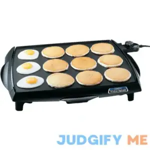 Presto Tilt'nDrain BigGriddle Cool Touch 12-Slice Electric Grill