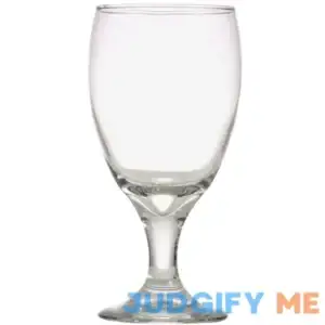 Clear Oliver Glass Water Goblets