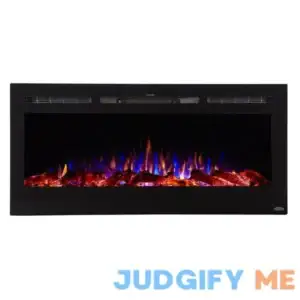 Touchstone Sideline 45" Recessed Electric Fireplace 80025