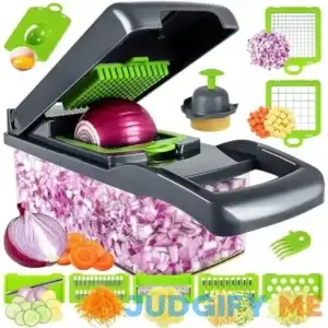 Vegetable Chopper Kitkos Multifunctional 16 in 1 Food Chopper Kitchen Vegetable Slicer Dicer Cutter