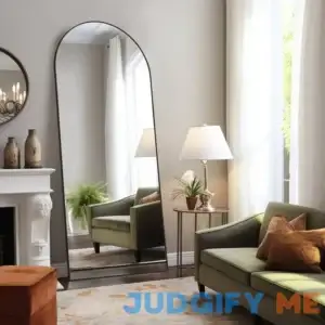 1pc Arched Full Length Mirror