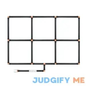 Garden In Minutes Garden Grid Watering System Preassembled Drip Soaker Sprinkler Sprayer Irrigation Kit & Planting Guide