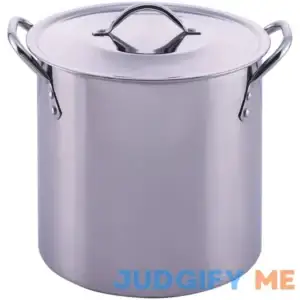Mainstays 8-Qt Stainless Steel Stock Pot with Metal Lid