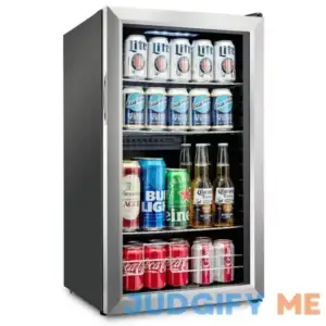 Ivation 126 Can Beverage Refrigerator