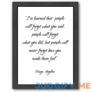 Americanflat Maya Angelou Framed Wall Art