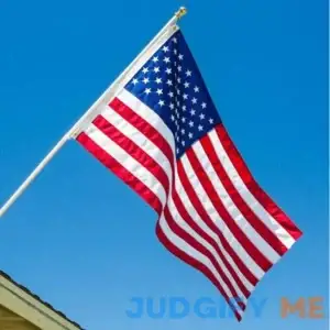 American Flag Made in the USA - 3x5 FT with Embroidered Stars & Sewn Stripes from Grace Alley