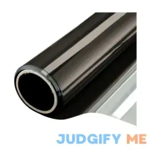 WPCTEV Window Film One Way Mirror Film Daytime Privacy Static Non-Adhesive Decorative Heat Control Anti Uv Window Tint For Home And Office