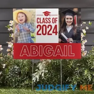 Personal Creations Personalized Way To Grow! Graduation Photo Yard Sign