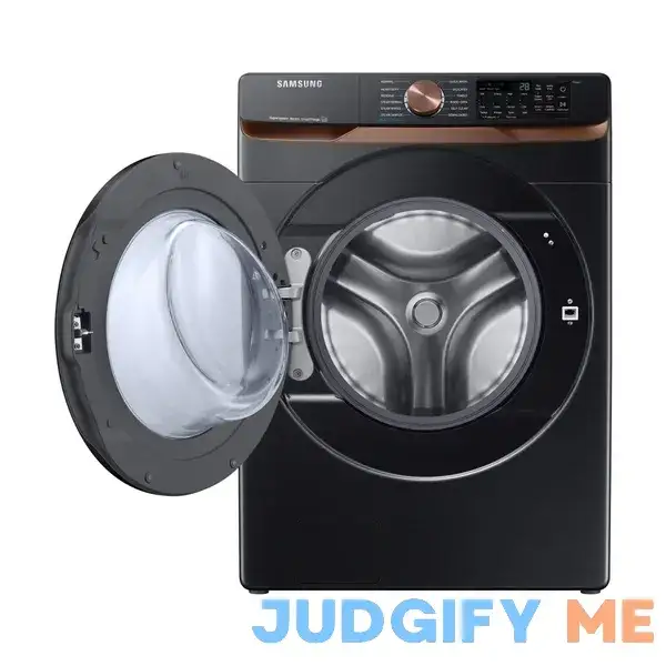 Samsung 5.0 cu. ft. Extra Large Capacity Smart Front Load Washer with Super Speed Wash and Steam in Brushed Samsung 5.0 cu. ft. Extra Large Capacity Smart Front Load Washer with Super Speed Wash and Steam in Brushed