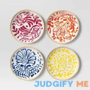 Threshold 6" 4pk Appetizer Plates